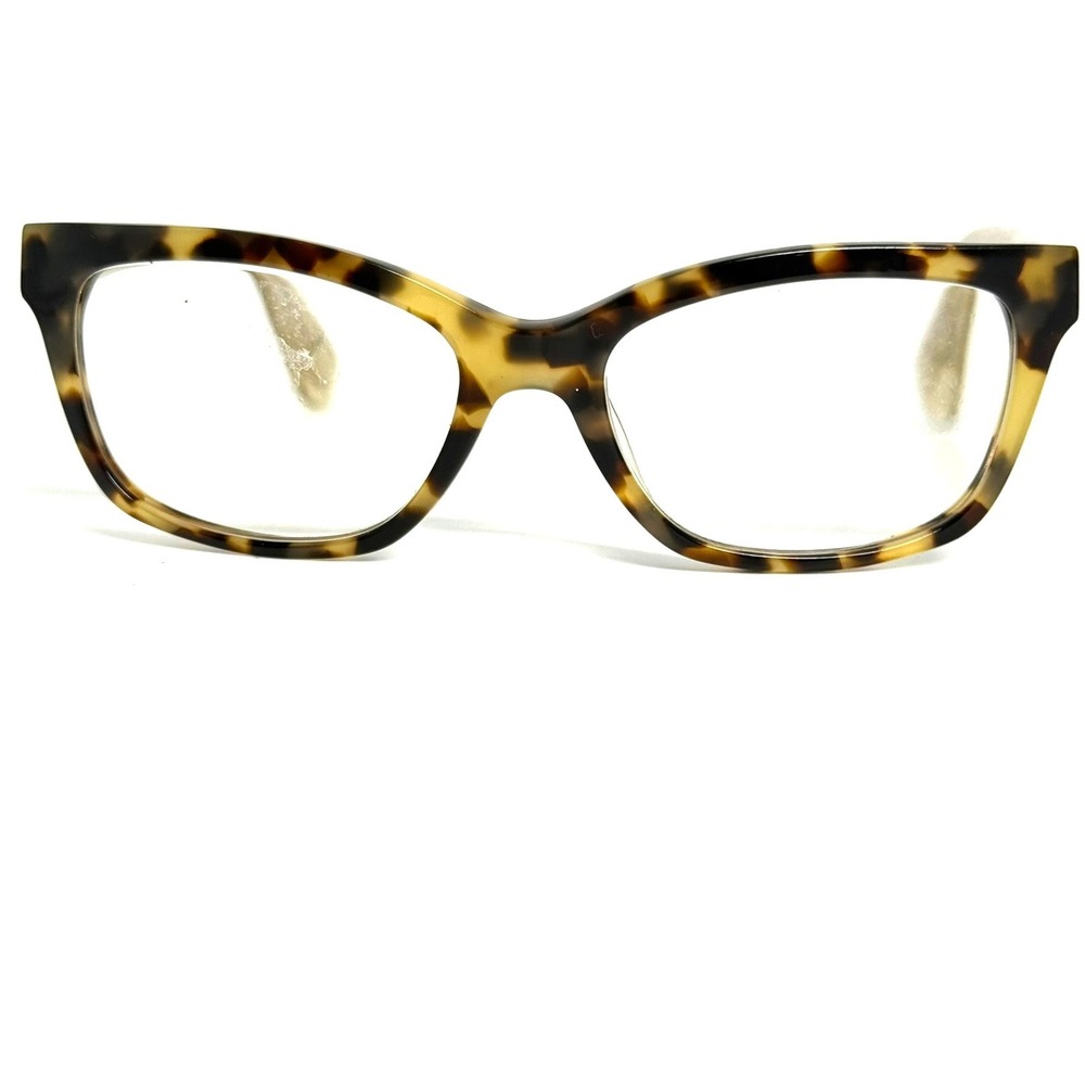 Bobbi Brown The Luca Eyeglasses Tortoise Champagne Glitter Frames 52-16-135 OESP